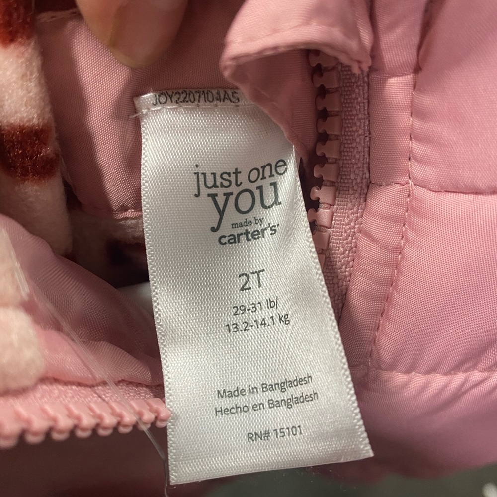 Girls puffer jacket
